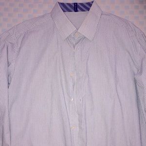 Ben Sherman white and black button up